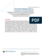 Ethylenediamine-Enabled Sustainable Synthesis of Mesoporous Nanostructured Li2FeIISiO4 Particles From Fe (III) Aqueous Solution For Li-Ion Battery Application