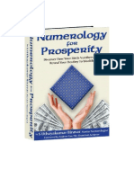 Numerology For Prosperity PDF