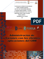 Administración de Relaciones Con Los Clientes: Aplicaciones Del CRM