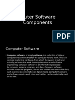 Components of Computer Software