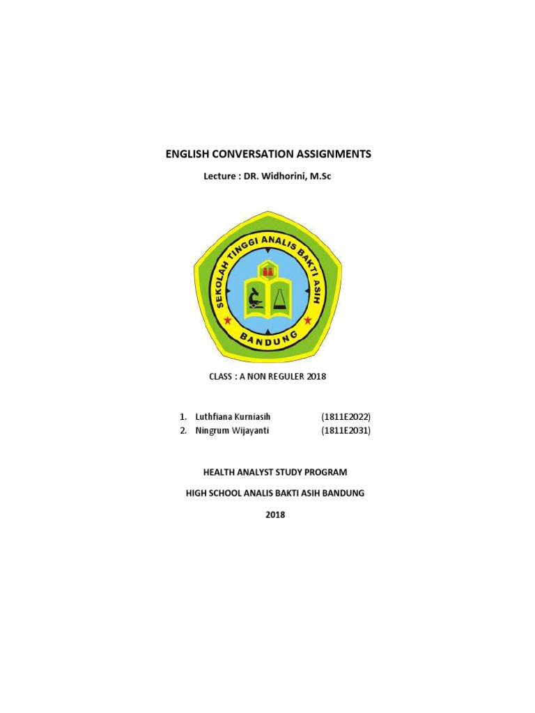 English Conversation Assignment Overview | PDF