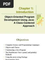 Object-Oriented Program Development Using Java: A Class-Centered Approach