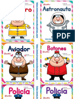 Tarjetas Profesiones y Oficios PDF