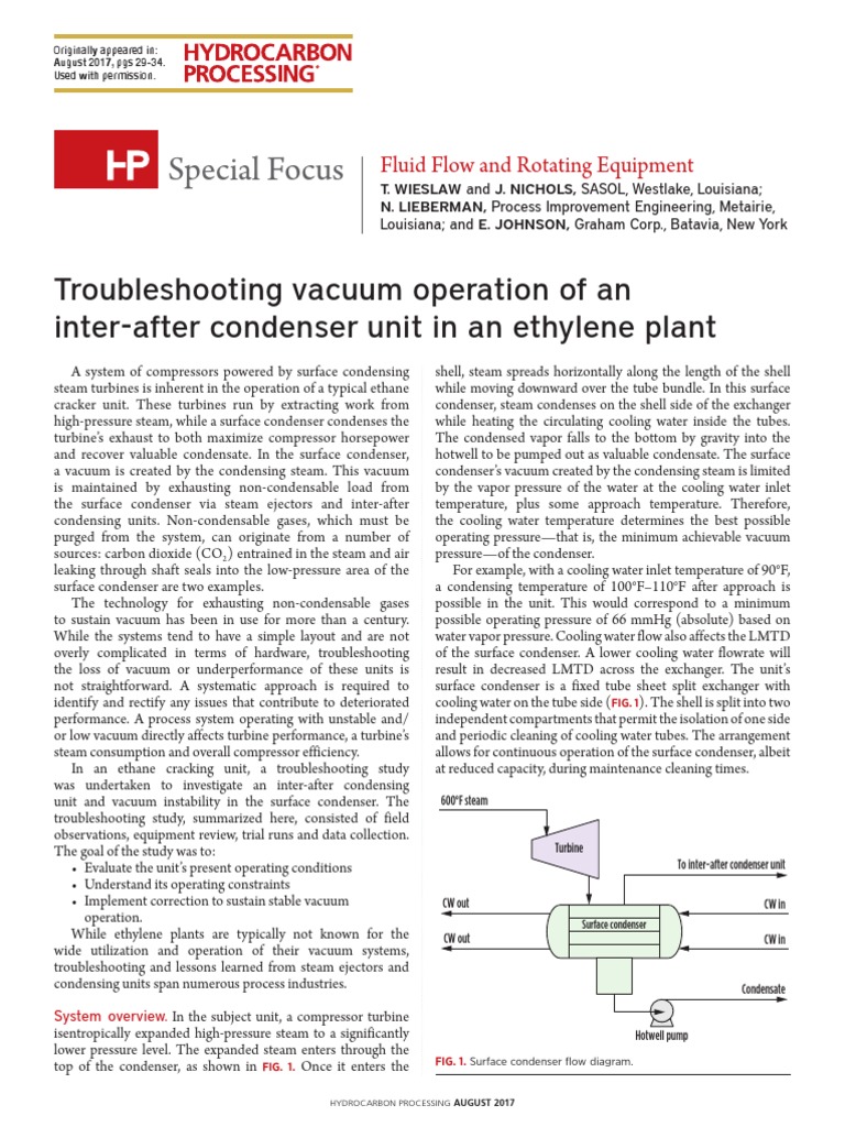 Condenser Amazing Document PDF | PDF | Heat Exchanger | Vacuum