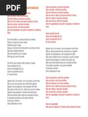 A Escolha Deus Lazer a escolha deus lazer