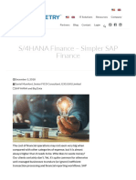 S - 4HANA Finance - Simpler SAP Finance - Symmetry Corporation