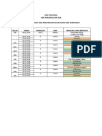 Jadual Latihan Petanque