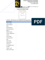 Formulir Pendaftaran Staf DPM UI 2019