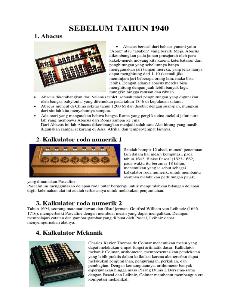 Sejarah Komputer Docx
