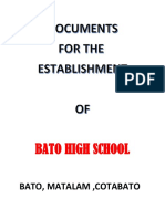 Bato High School - Matalam Cotabato