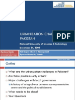 Urbanization Challenges in Pakistan