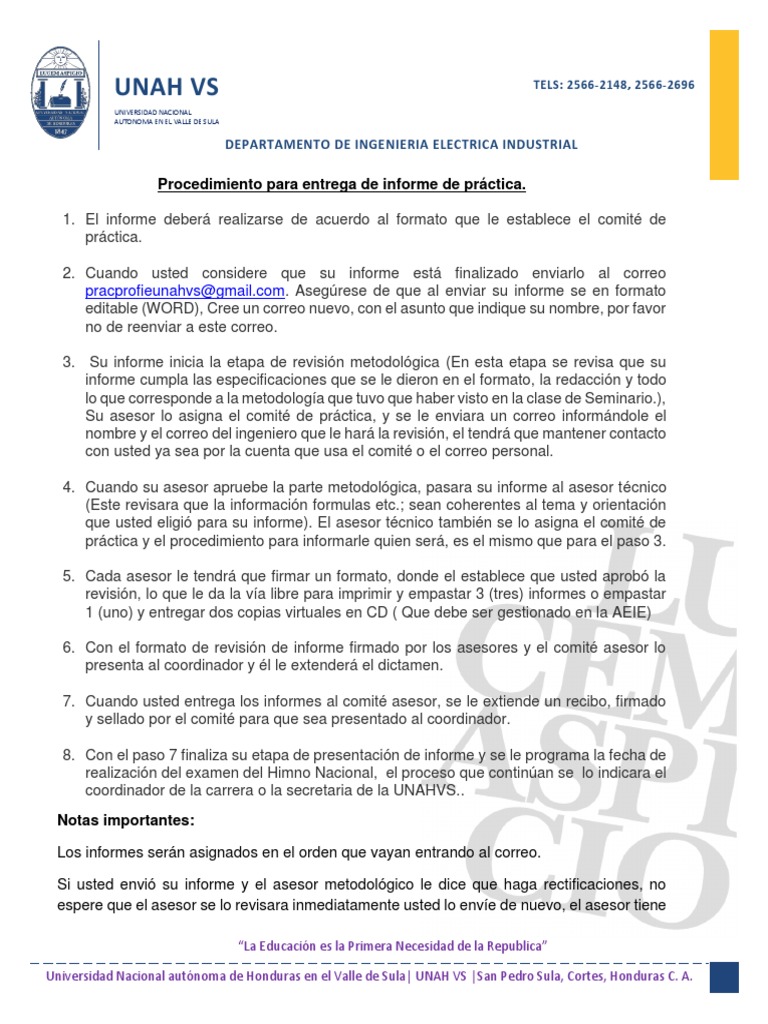 Instrucciones Etapa De Informe Docx