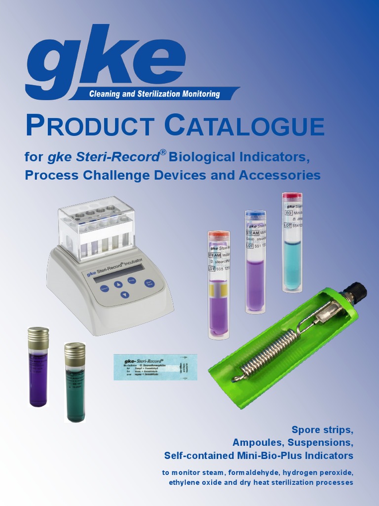 Biological Indicators Sterilization (Microbiology) Materials