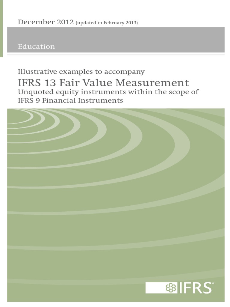 Ifrs 13 Eng Pdf Pdf Fair Value Valuation Finance