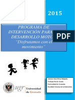 Intervencion para El Desarroollo Motor PDF