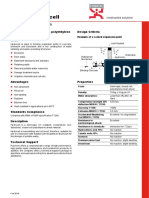 Fosroc Hydrocell TDS