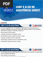 LODF e Lei de Assistência Sedest