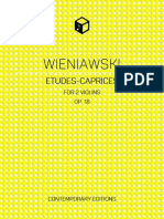 Wieniawski - Etudes-Caprices COVER
