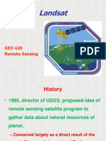 Landsat: GEO 420 Remote Sensing