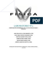 Informe de Laboratorio N°2 Fisica Ondulatoria