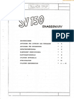 Torshaella sv-150 Instruktioner Sec Wat PDF