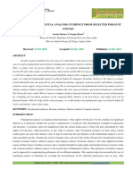 Format - Hum-A Study On Fundamental Analysis