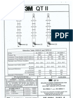 3m QT II Molded Rubber Termination For 20kv Outdoor