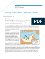 Country Analysis Brief: United Arab Emirates: Last Updated: March 21, 2017