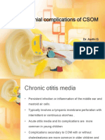 Extra-Cranial Complications of CSOMfinal