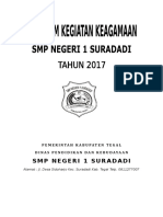 Program Keagamaan SMPN 1 Suradadi