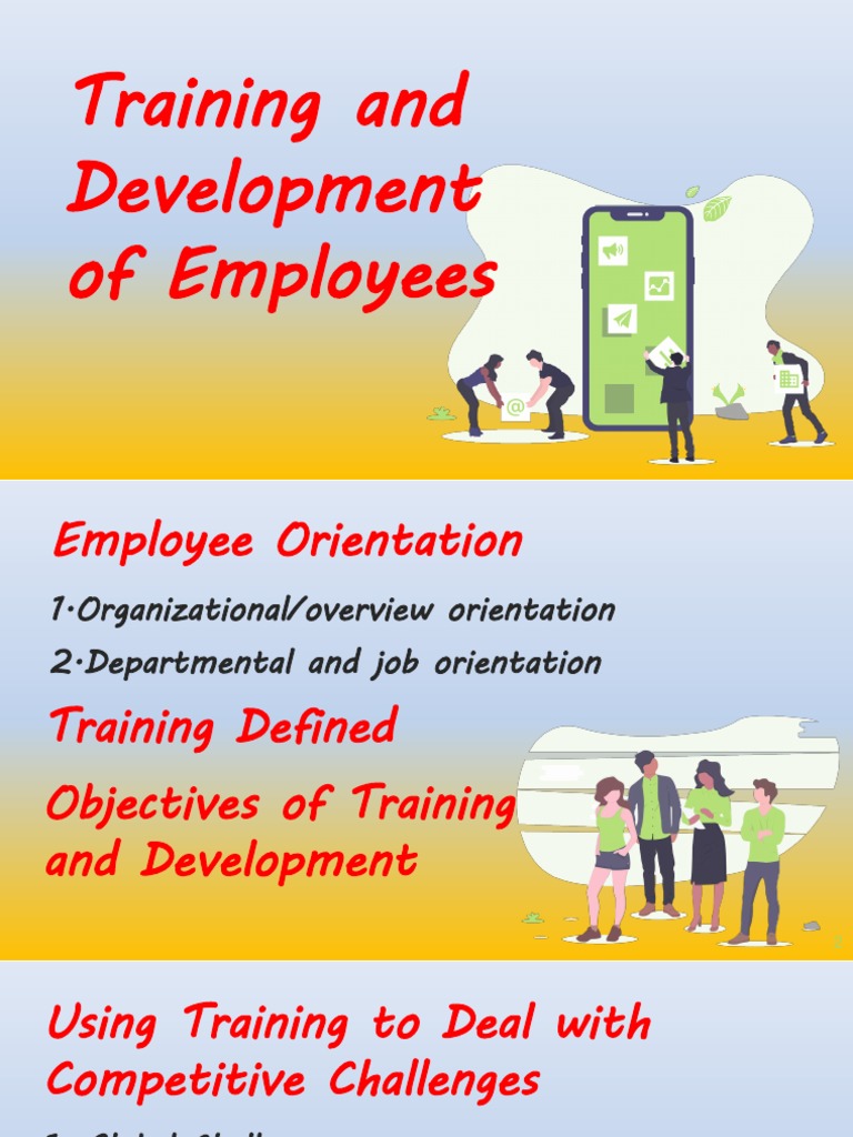 Training and Development of Employees | PDF | Business | Art