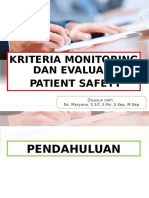 Kriteria Patient Safety