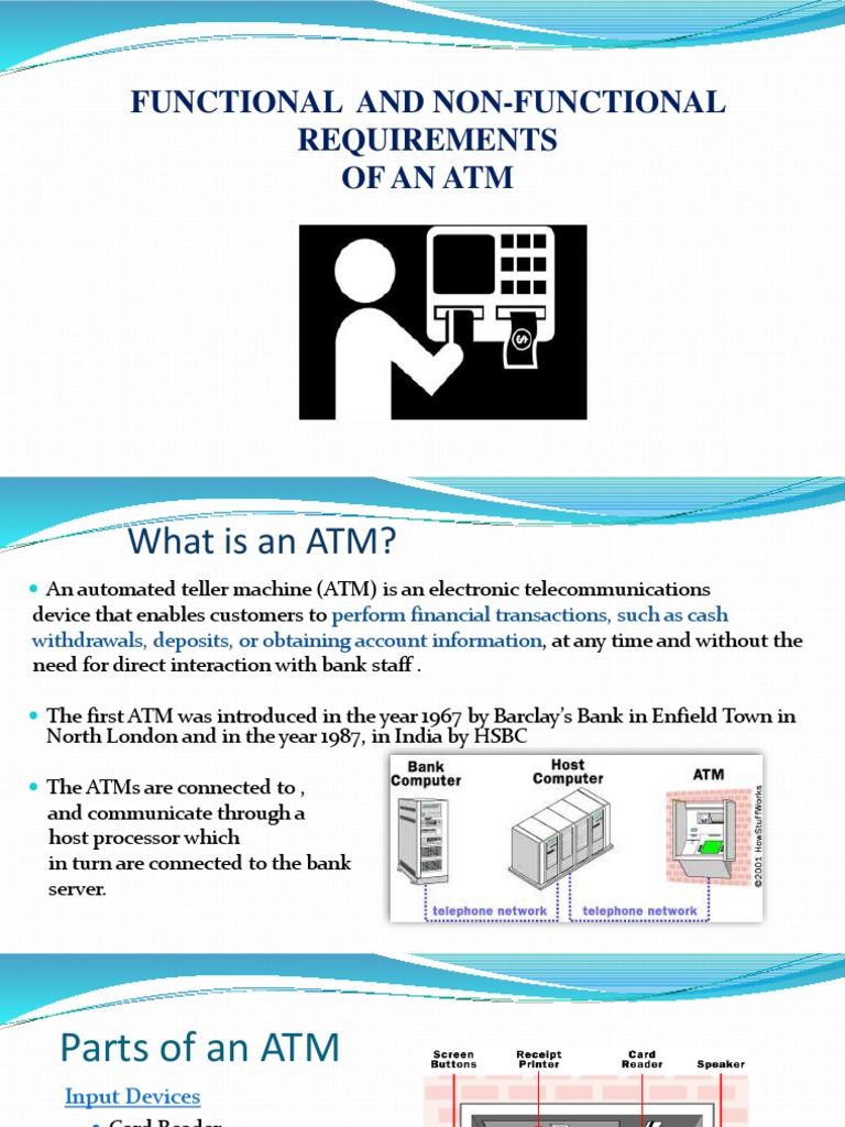 ATM Vorbereitung