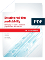 Ensuring Real-Time Predictability: Leveraging TI's Sitara Processors Programmable Real-Time Unit