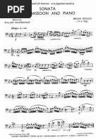 Free Sheet Music For Bassoon | PDF