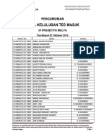 Prasetiya Mulya University Announces Undergraduate Admission Test Results