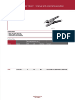 Nipper Technology - Air Nippers - Manual and Automatic Operation