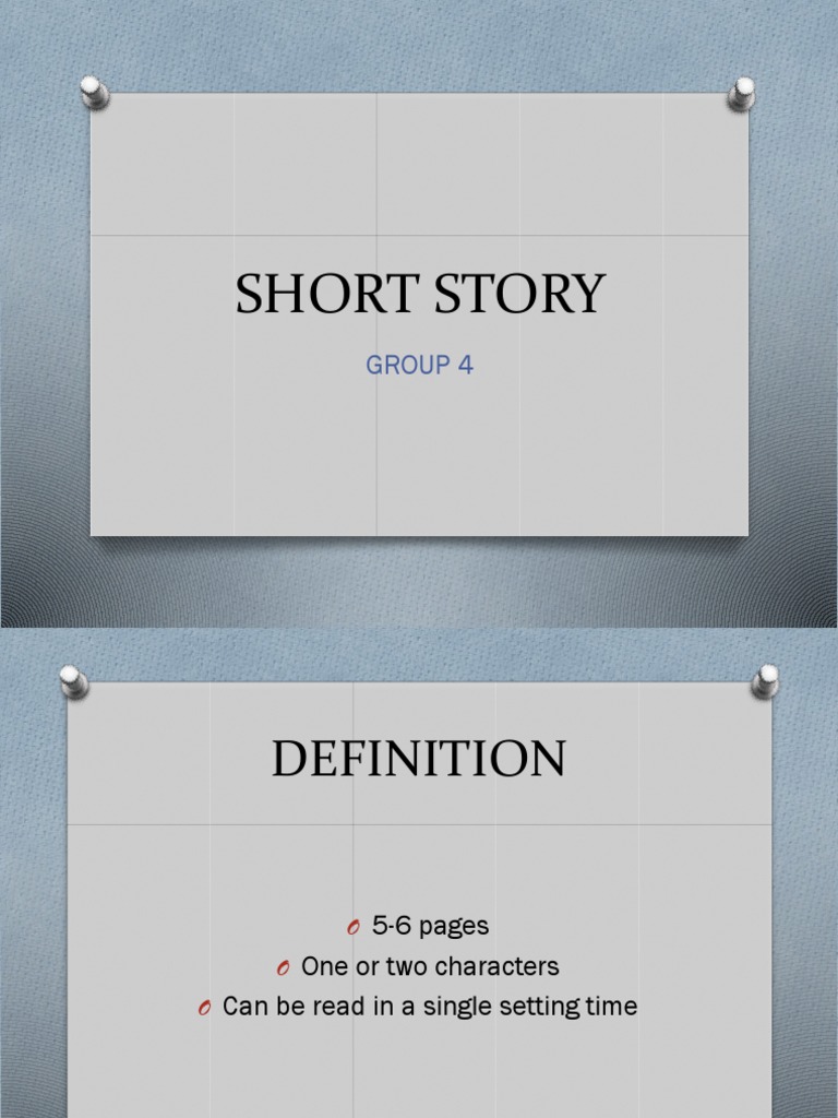 Short Story Elements and Example | PDF
