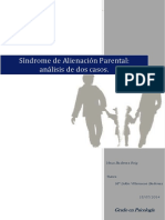 Síndrome de Alienación Parental: análisis de dos casos