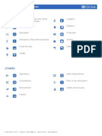 2012 Humanitarian Icons: Clusters