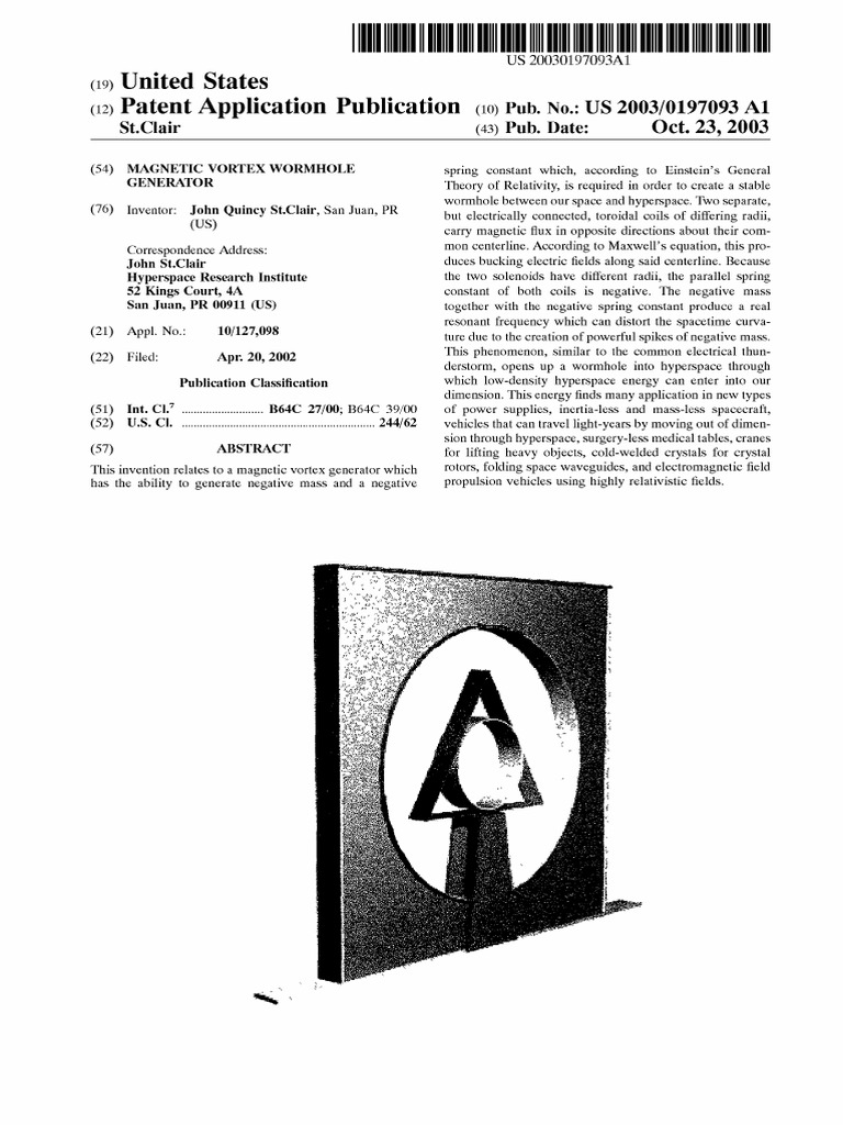 Human Body Teletransportation Device Patent | PDF | Inductor | Inductance