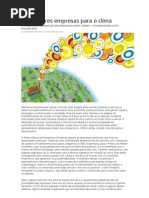 As Melhores Empresas Para o Clima
