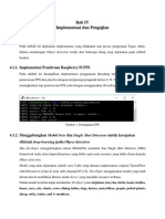 Implementasi Dan Dokumentasi Classification Object Detection Using Raspberry Pi