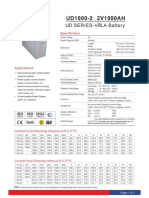 Voz 2v 1000ah Datasheet