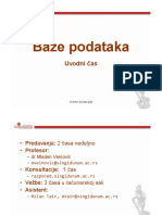 Kurs Baze Podataka