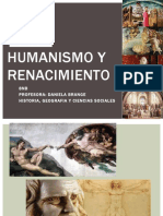 Humanismo y Renacimiento 8NB