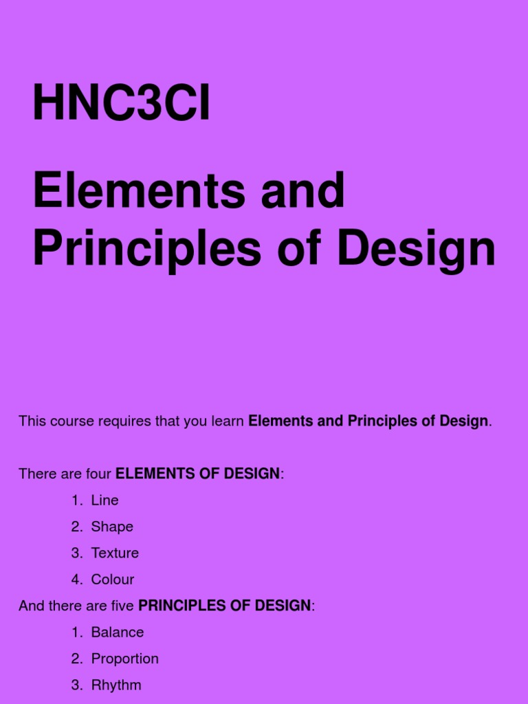 Design Elements and Principles Explained | PDF | Skirt | Clothing