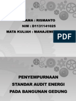 13.PENYEMPURNAAN STANDAR AUDIT ENERGI PADA BANGUNAN GEDUNG) (Rismanto)