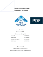 Statistika Sosial: Uji Homogenitas & Normalitas