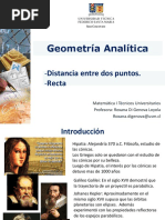 GeoAnalitica Recta